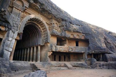 2000 year old Buddhist trail to Karla & Bhaja Caves as a day trip from Mumbai - Karla Caves: 200 steps, 16 caves, and light that changes everything