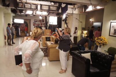 Bollywood Tour with Original founder - Studio set tours, filming action, and the photo rule you must follow