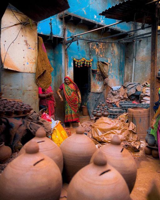 Dharavi: Daily Life inside Asia's Largest Slum walking tour - Khumbharwada potters’ colony: kilns, clay work, and Gujarat roots