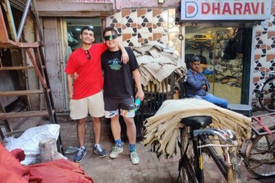 Dharavi slum tour in Mumbai by Female tour guides of the slum - The short add-on stop: Magical Mumbai Tours for about 20 minutes