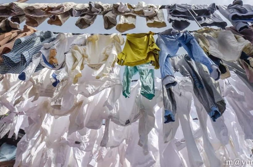 Dhobi Ghat Laundry and Dharavi Slum Tour with Local Train - Dhobi Ghat Viewing Deck: where you start seeing the system