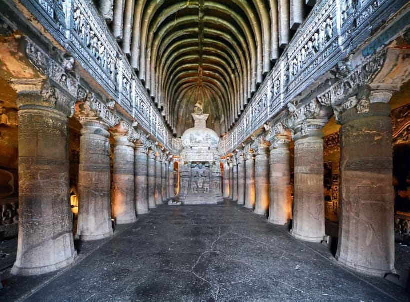 From Mumbai: Day Trip to Global Pagoda and Kanheri Caves - Global Vipassana Pagoda Near Gorai: Meditation in a Massive Peaceful Hall